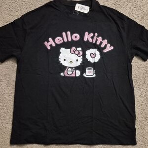 Hello Kitty Black and Pink Tshirt